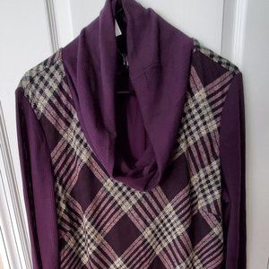 Jessica Howard Purple Plaid Dress